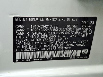 2024 Honda HR-V EX-L
