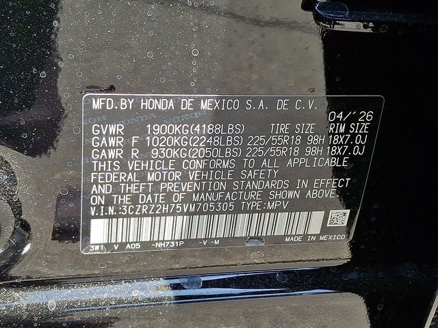 2027 Honda HR-V EX-L
