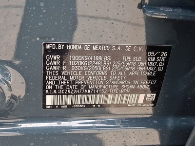 2027 Honda HR-V EX-L