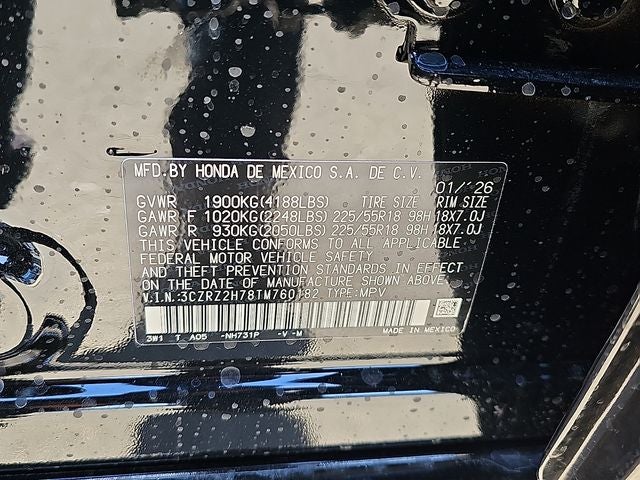 2026 Honda HR-V EX-L