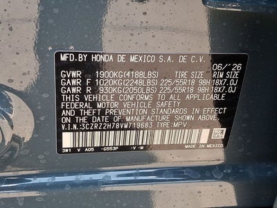 2027 Honda HR-V EX-L