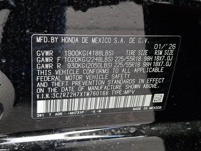 2026 Honda HR-V EX-L