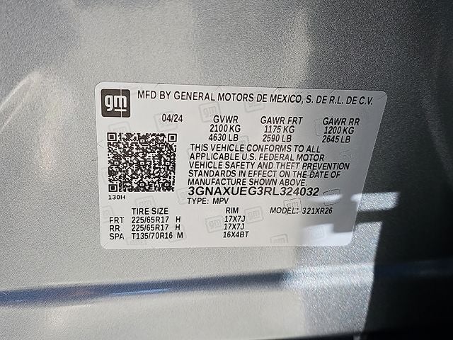 2024 Chevrolet Equinox LT