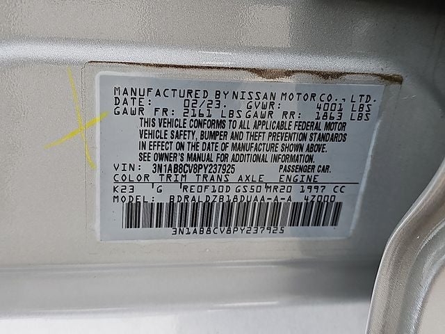 2023 Nissan Sentra SV