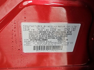 2020 Nissan Kicks SV