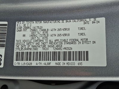 2024 Toyota Tacoma TRD Sport