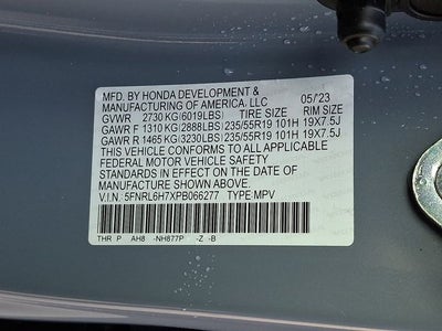 2023 Honda Odyssey Sport