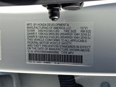 2022 Honda Passport EX-L