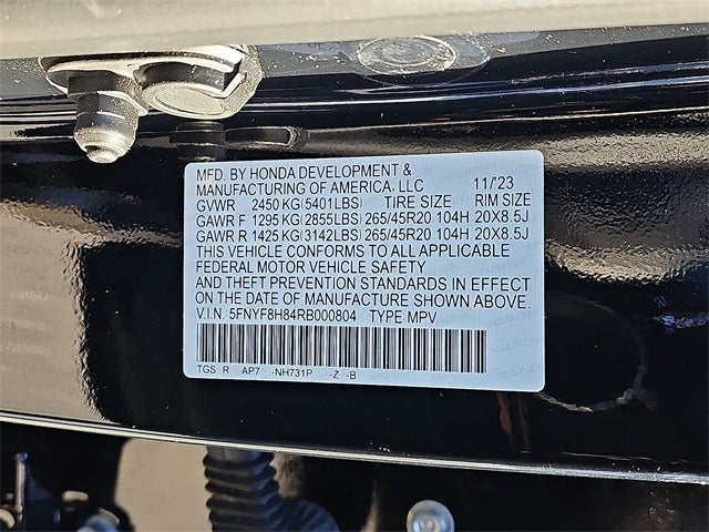 2024 Honda Passport Black Edition