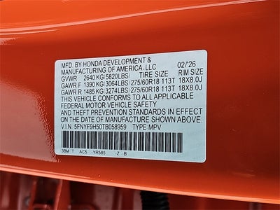 2026 Honda Passport TrailSport