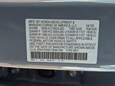 2026 Honda Passport TrailSport