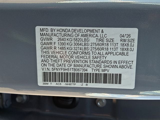 2026 Honda Passport TrailSport