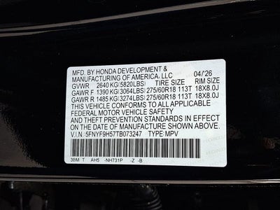 2026 Honda Passport TrailSport Blackout