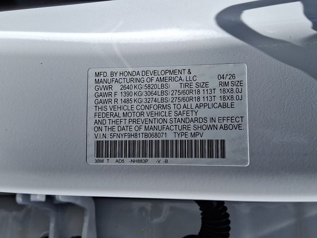 2026 Honda Passport TrailSport Elite