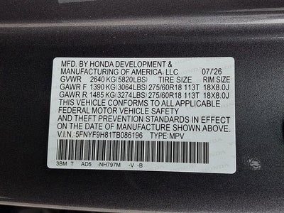 2026 Honda Passport TrailSport Elite