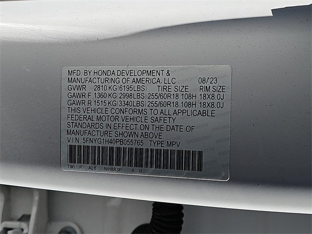 2023 Honda Pilot EX-L 8 Passenger