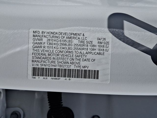 2026 Honda Pilot EX-L