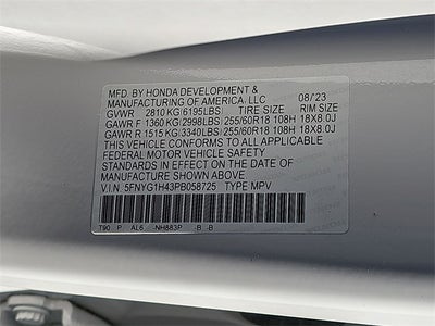 2023 Honda Pilot EX-L 8 Passenger