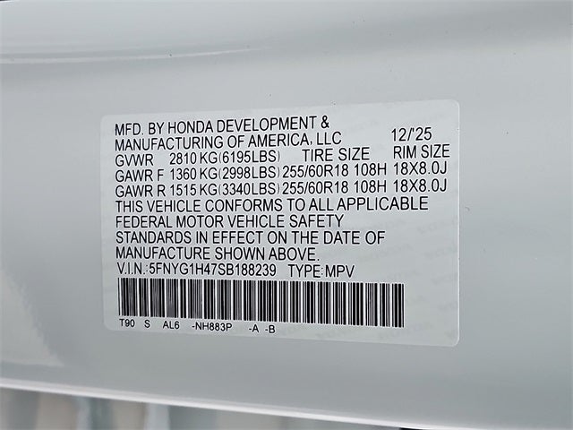 2025 Honda Pilot EX-L