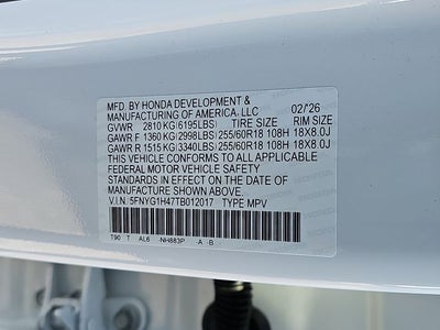 2026 Honda Pilot EX-L