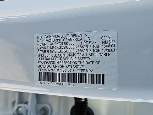 2026 Honda Pilot EX-L