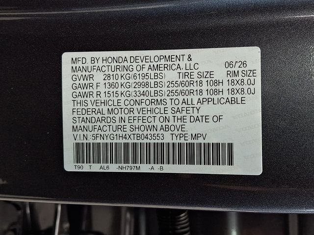 2026 Honda Pilot EX-L