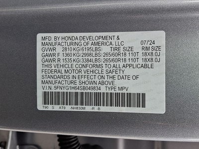 2025 Honda Pilot TrailSport