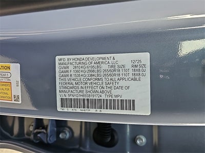 2025 Honda Pilot TrailSport