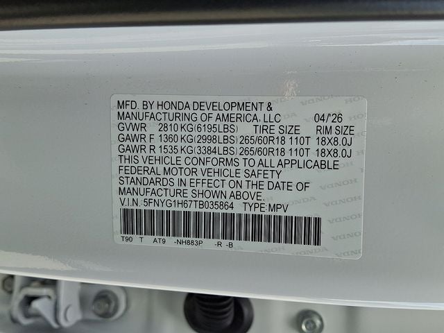 2026 Honda Pilot TrailSport