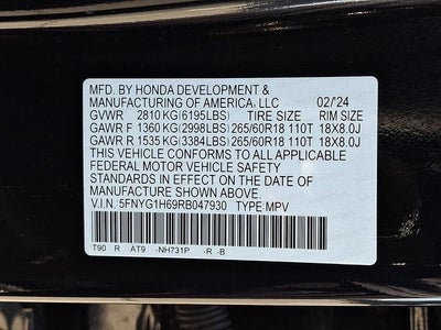 2024 Honda Pilot TrailSport