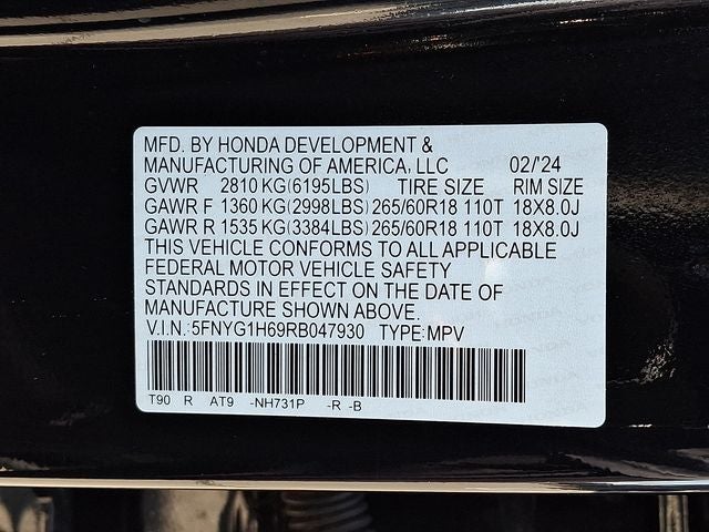 2024 Honda Pilot TrailSport