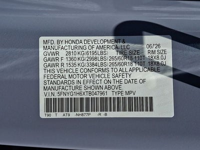 2026 Honda Pilot TrailSport