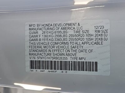 2024 Honda Pilot Touring