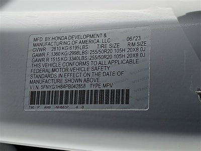 2023 Honda Pilot Elite