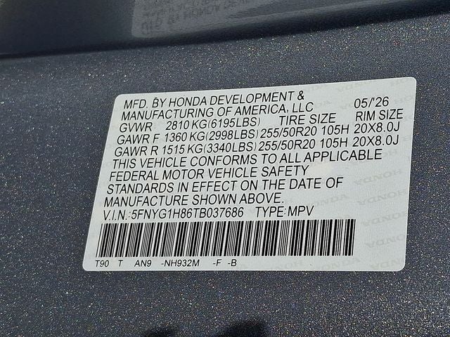 2026 Honda Pilot Elite