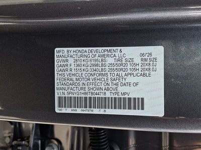 2026 Honda Pilot Elite
