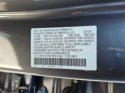 2026 Honda Pilot Elite