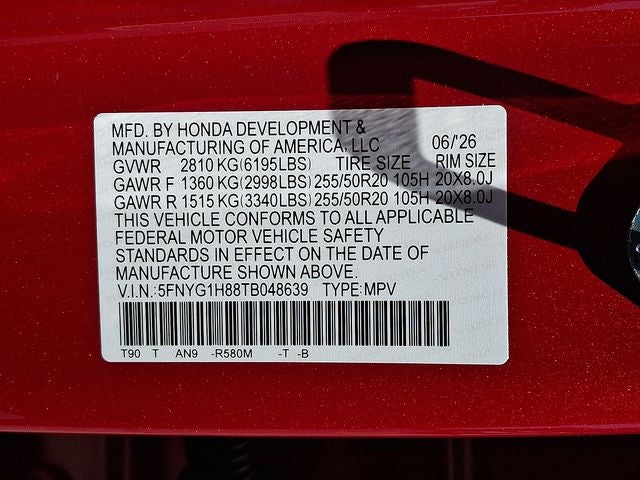 2026 Honda Pilot Elite
