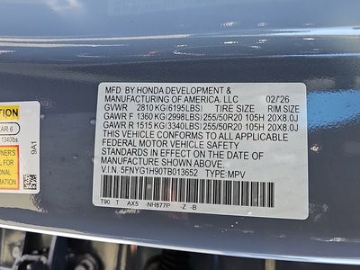 2026 Honda Pilot Black Edition