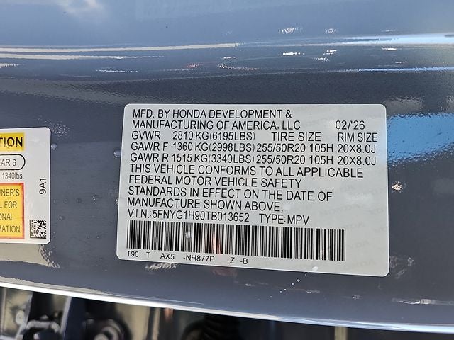 2026 Honda Pilot Black Edition