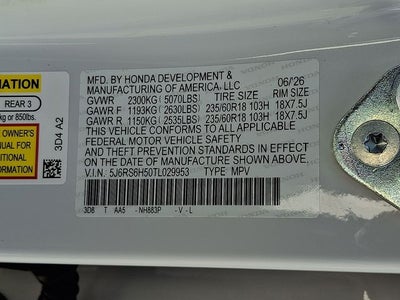 2026 Honda CR-V Hybrid Sport