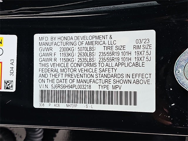 2023 Honda CR-V Hybrid Sport Touring