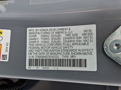 2026 Honda CR-V Hybrid Sport