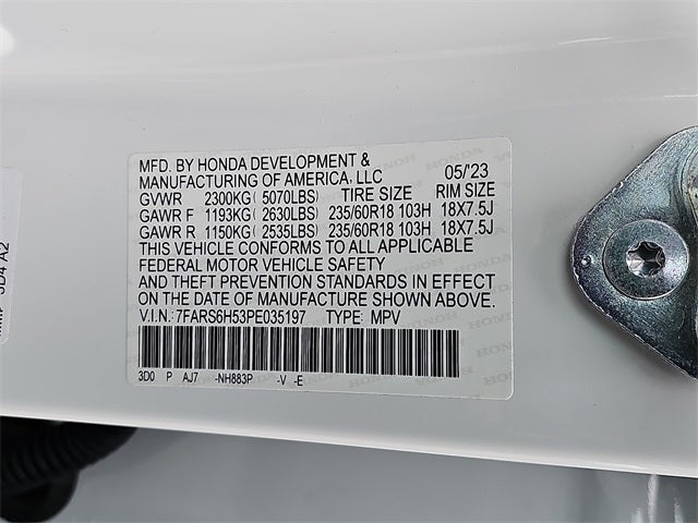 2023 Honda CR-V Hybrid Sport