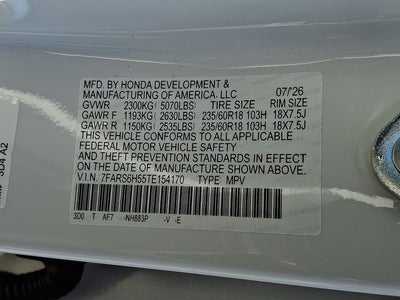2026 Honda CR-V Hybrid Sport