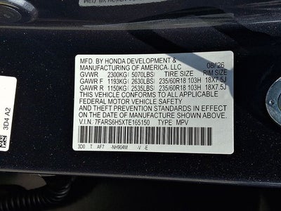 2026 Honda CR-V Hybrid Sport