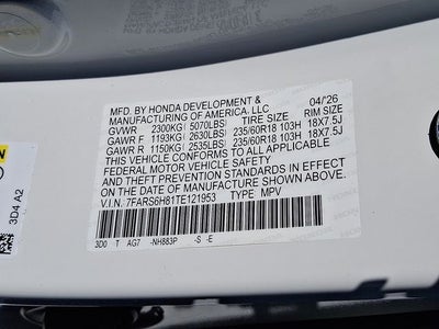 2026 Honda CR-V Hybrid Sport-L
