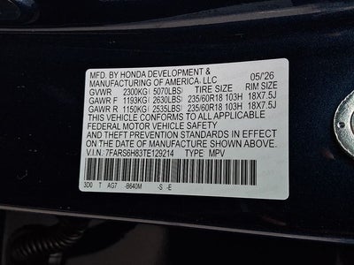 2026 Honda CR-V Hybrid Sport-L