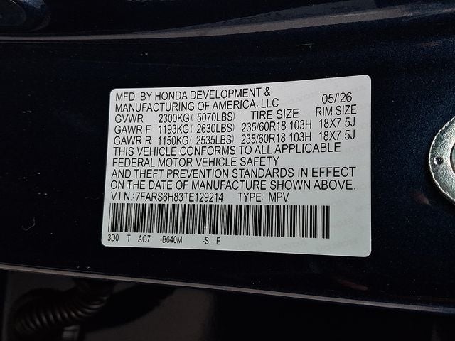 2026 Honda CR-V Hybrid Sport-L
