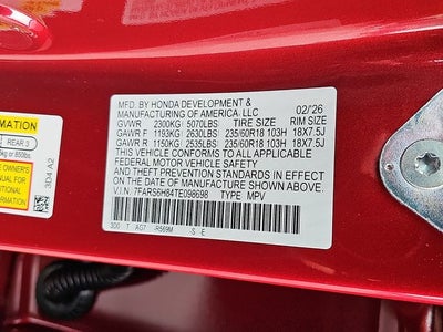 2026 Honda CR-V Hybrid Sport-L